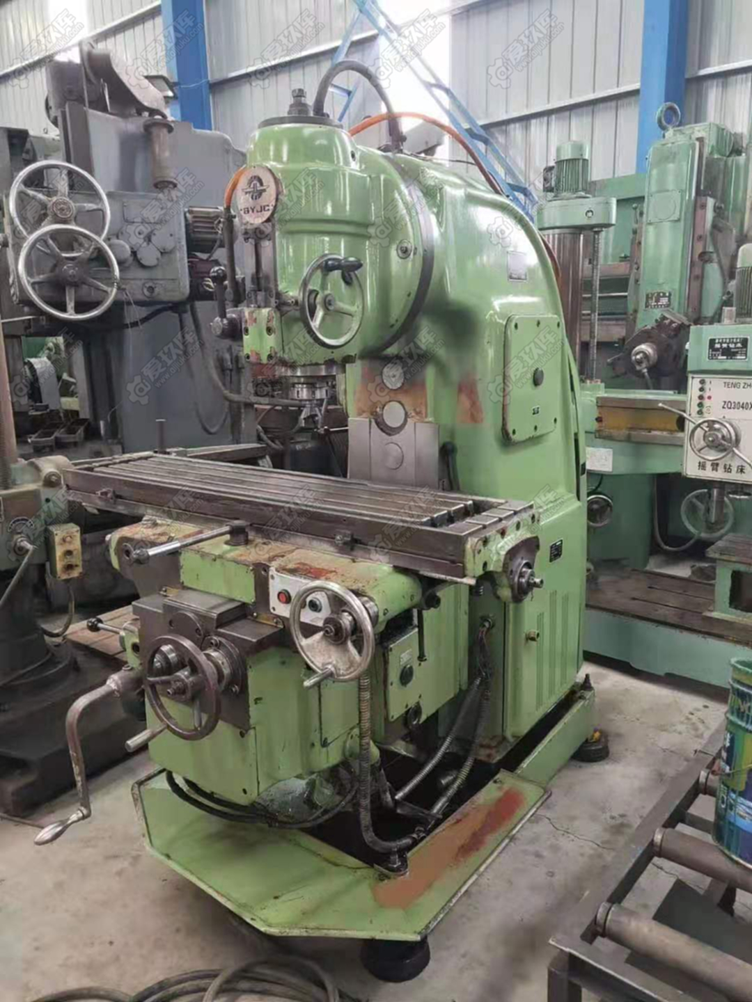 转让二手北京xa5032立式升降台铣床二手立铣