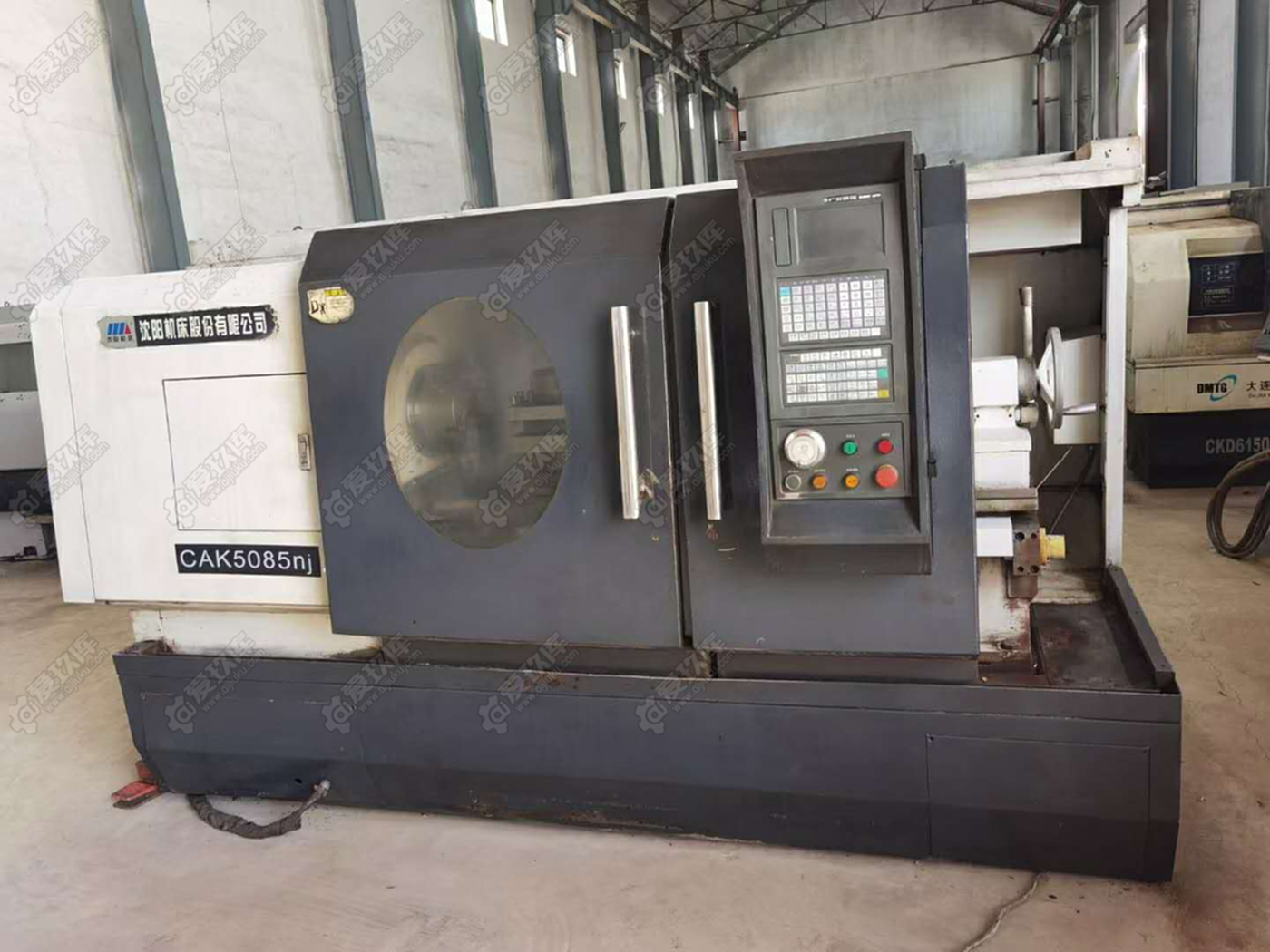 转让二手沈阳cak5085nj数控卧式车床二手数控车二手沈阳车床