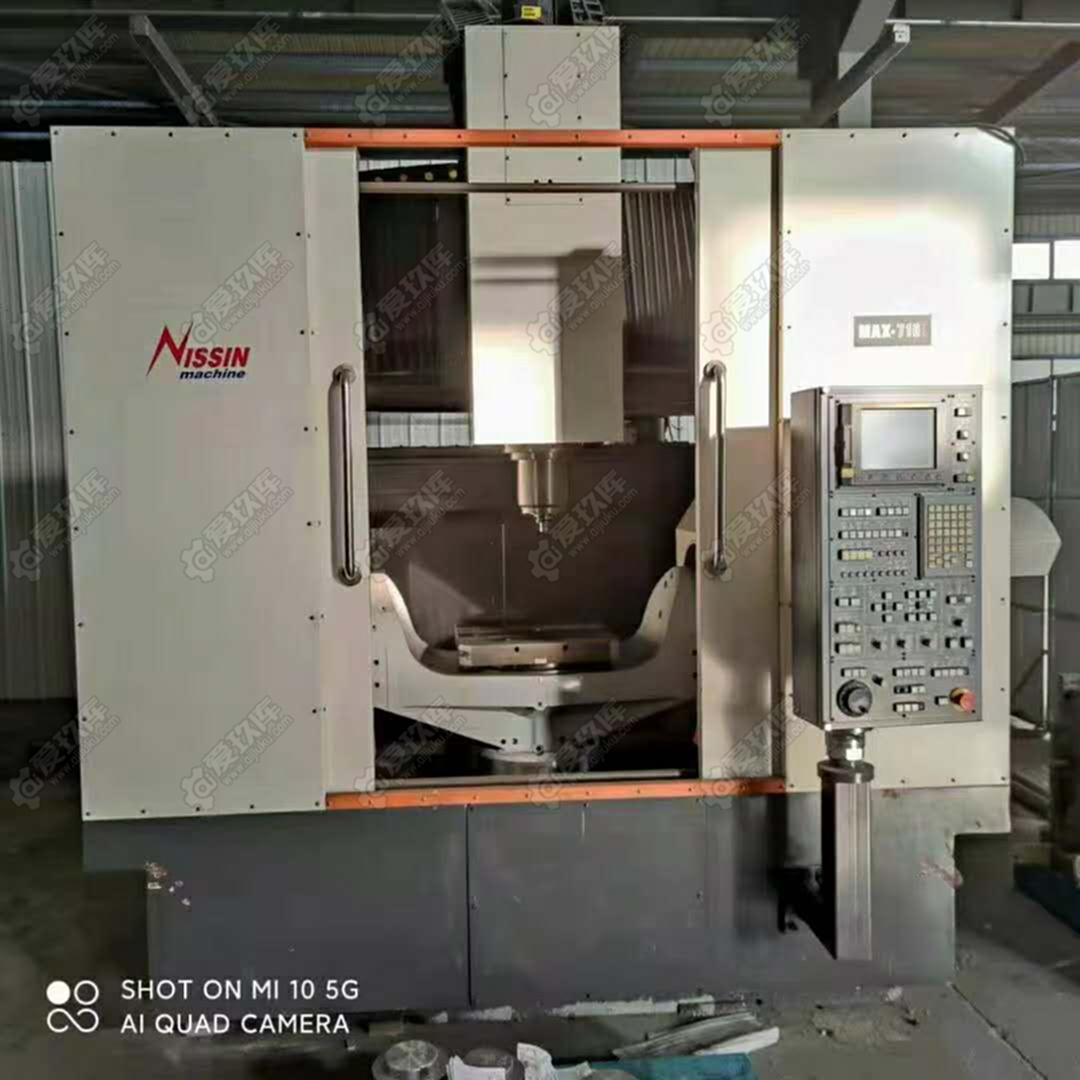 廠家處理二手日本新工機MAX-710搖籃式立加二手日本立式加工中心