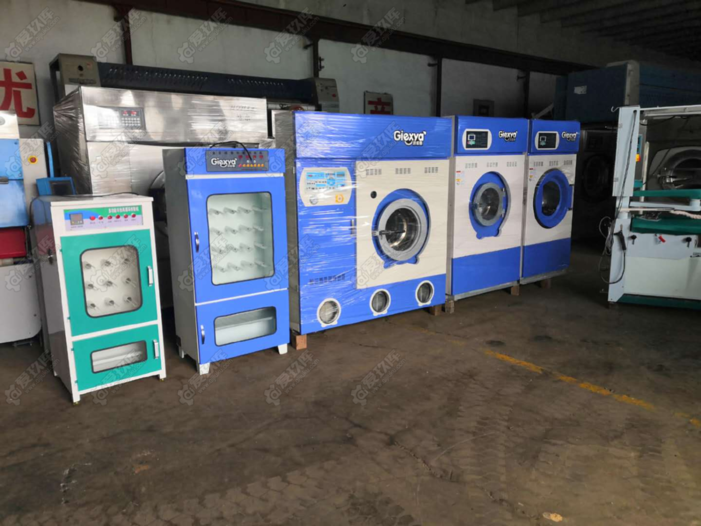 宜賓二手大型干洗機洗皮毛的二手全封閉干洗設備30公斤