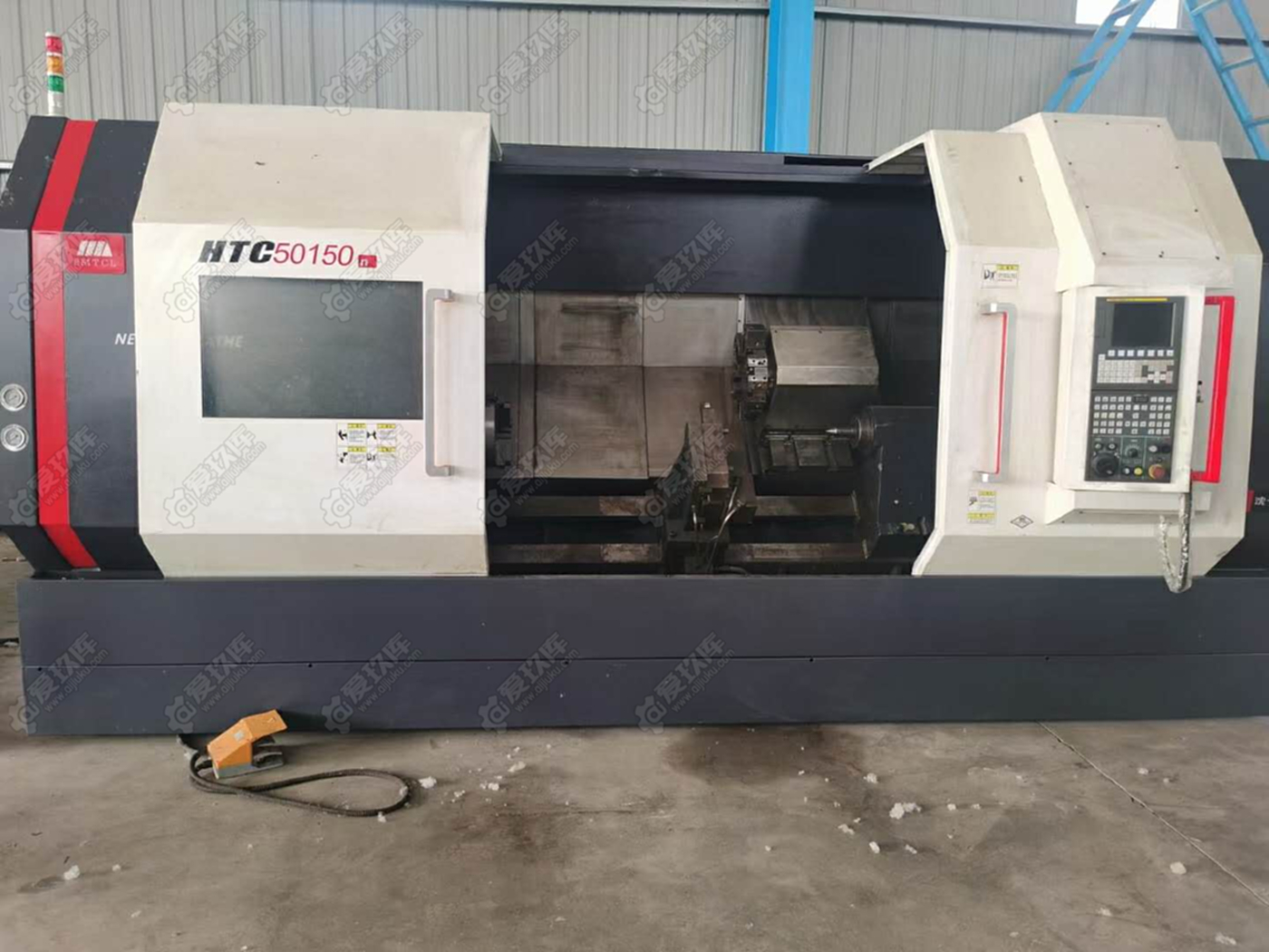首页> 机床设备-车床> 出售二手沈阳htc50150n数控斜身车二手数控斜身
