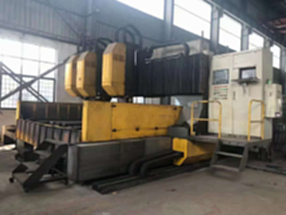 used 4x4 m CNC gantry drill machine