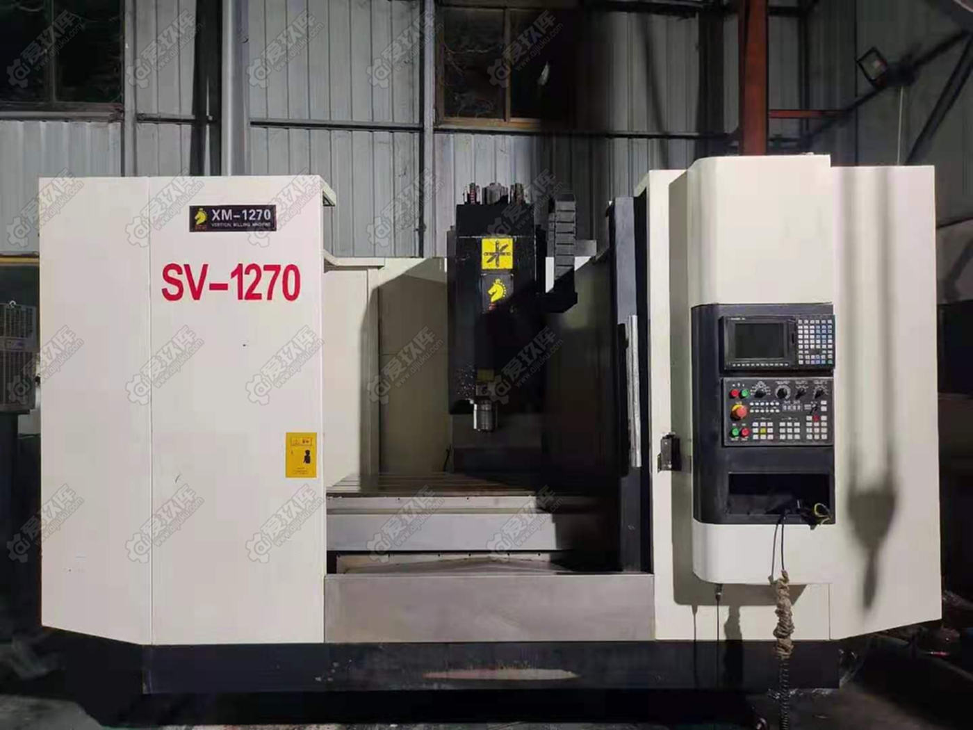轉讓二手XM-1270數控銑床二手數控銑床