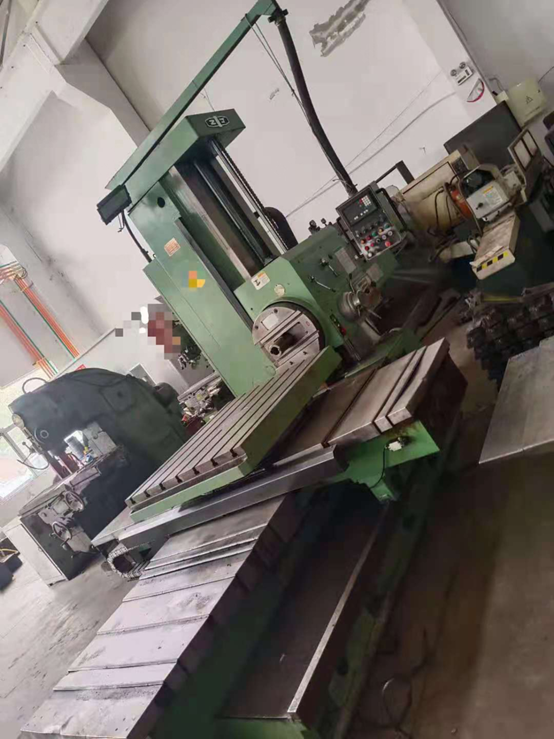 转让二手中捷tpx6111b-3卧式铣镗床二手中捷铣镗床二手镗床