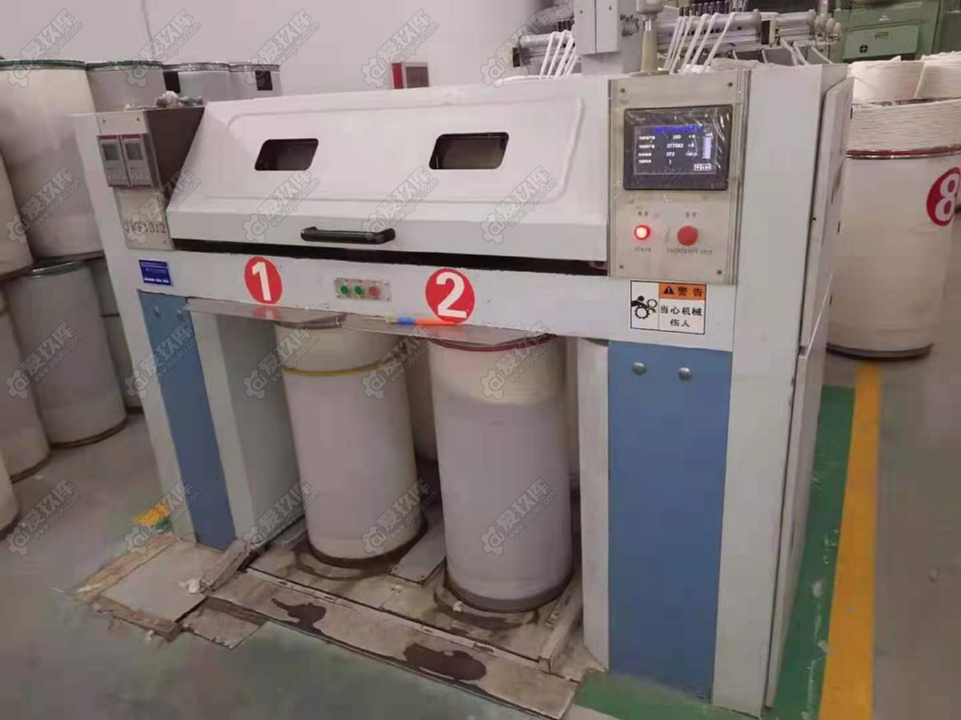 优惠出售 二手并条机 活机沈阳宏大1312自调匀整并条机两节