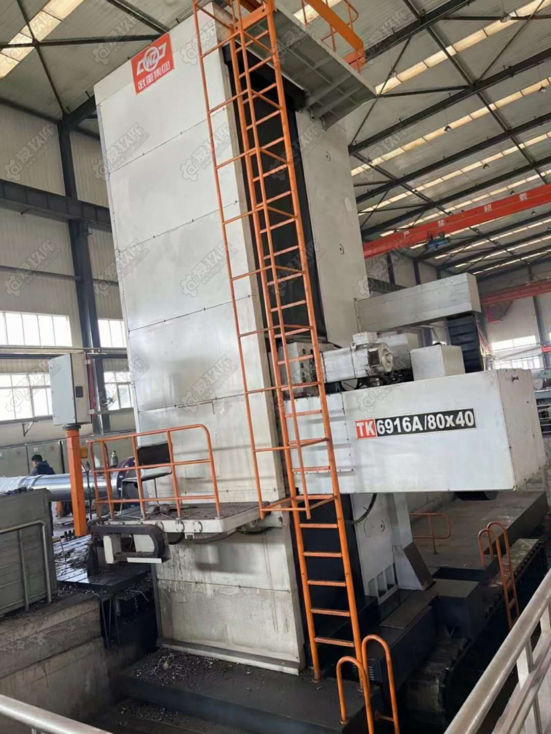 出售二手武重TK6916A-80x40數控落地鏜二手數控落地鏜