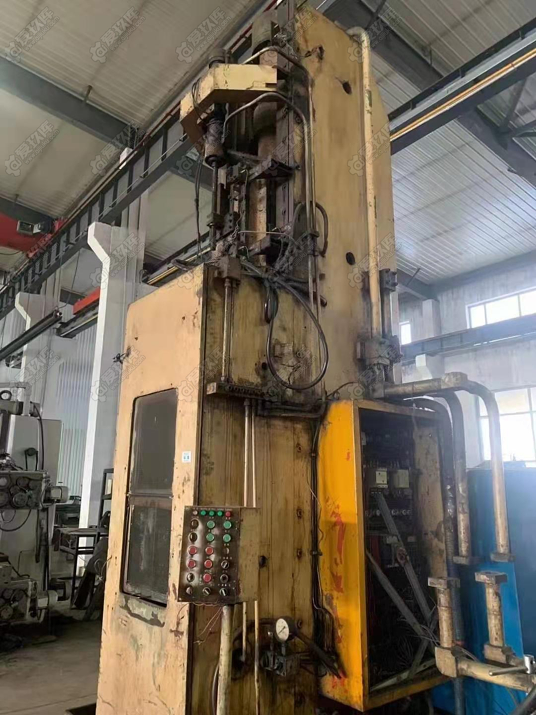 出售二手長沙CS-5006上拉式拉床二手立式油壓拉床二手曜升10噸拉床