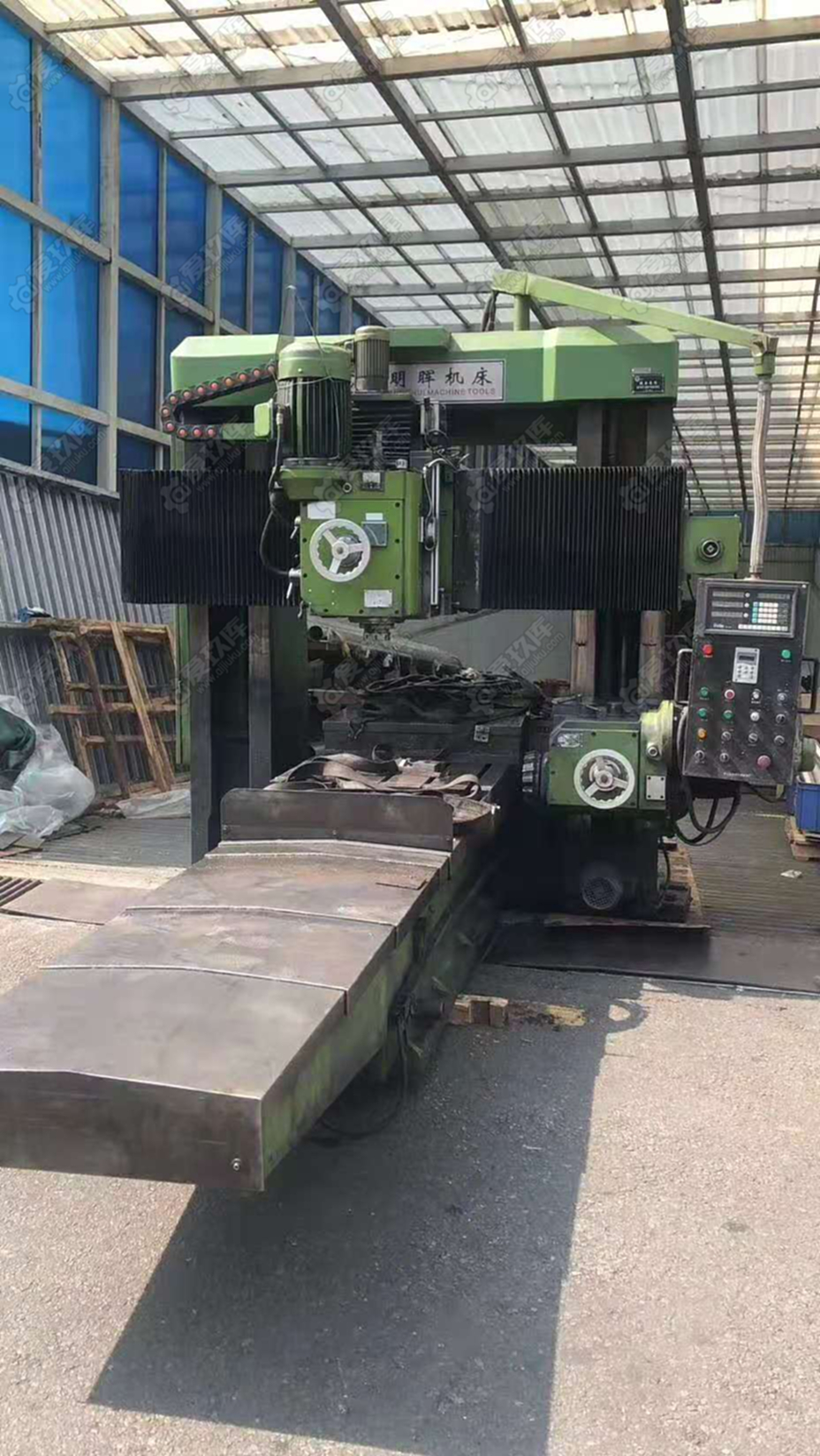 出售二手明晖800x1800龙门铣床二手龙门铣