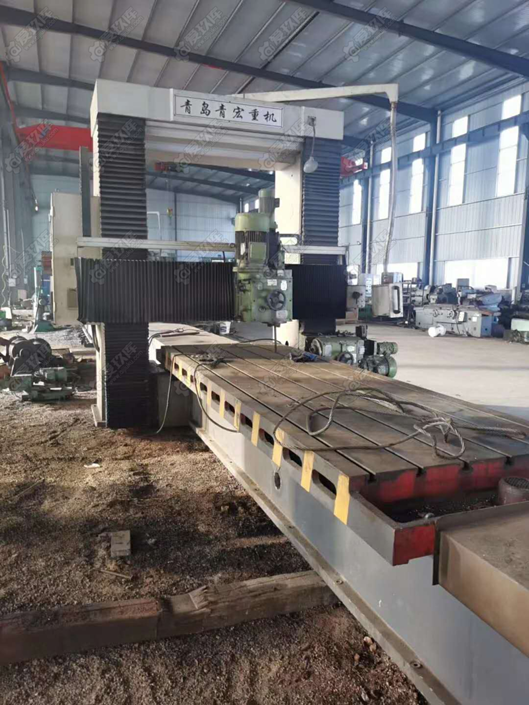 出售二手青島青宏1.6x4米龍門銑二手龍門銑