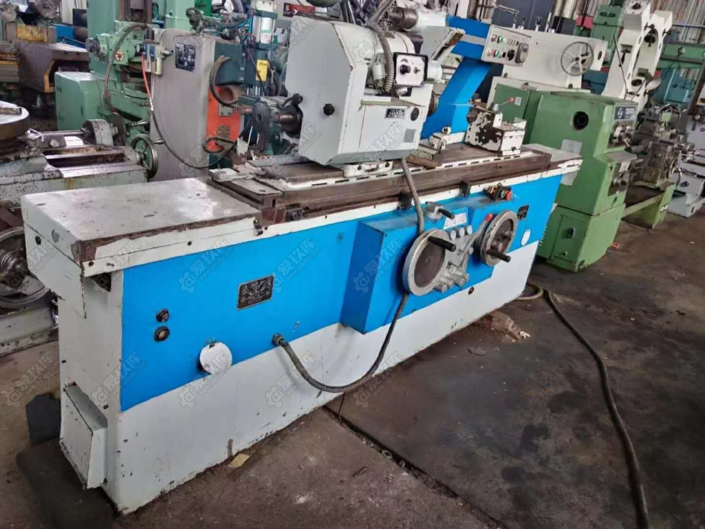 出售二手北京二機MGB1420Ex1米高精度半自動萬能外圓磨二手磨床