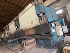 Selling second-hand wuxi 400-13000 double machine linkage bending machine 