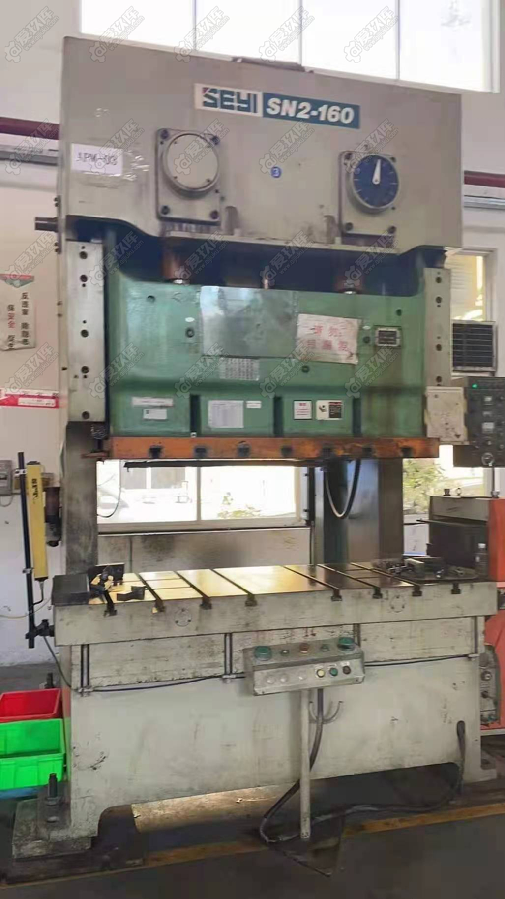 出售二手臺灣協易SN2-160SN1-200氣動沖床二手沖床