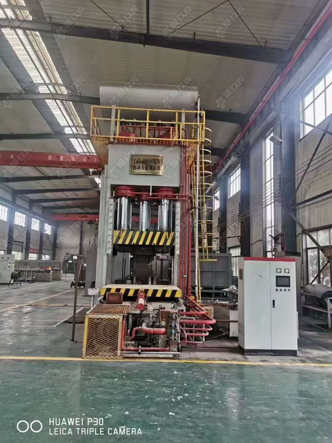 出售二手無錫歐力Y45-4000四動萬能液壓機二手液壓機