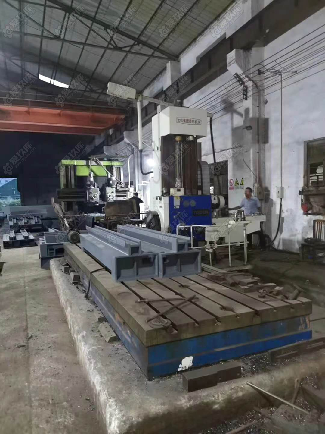 出售二手沈機昆明TX6213Ax6米數顯落地鏜二手落地鏜