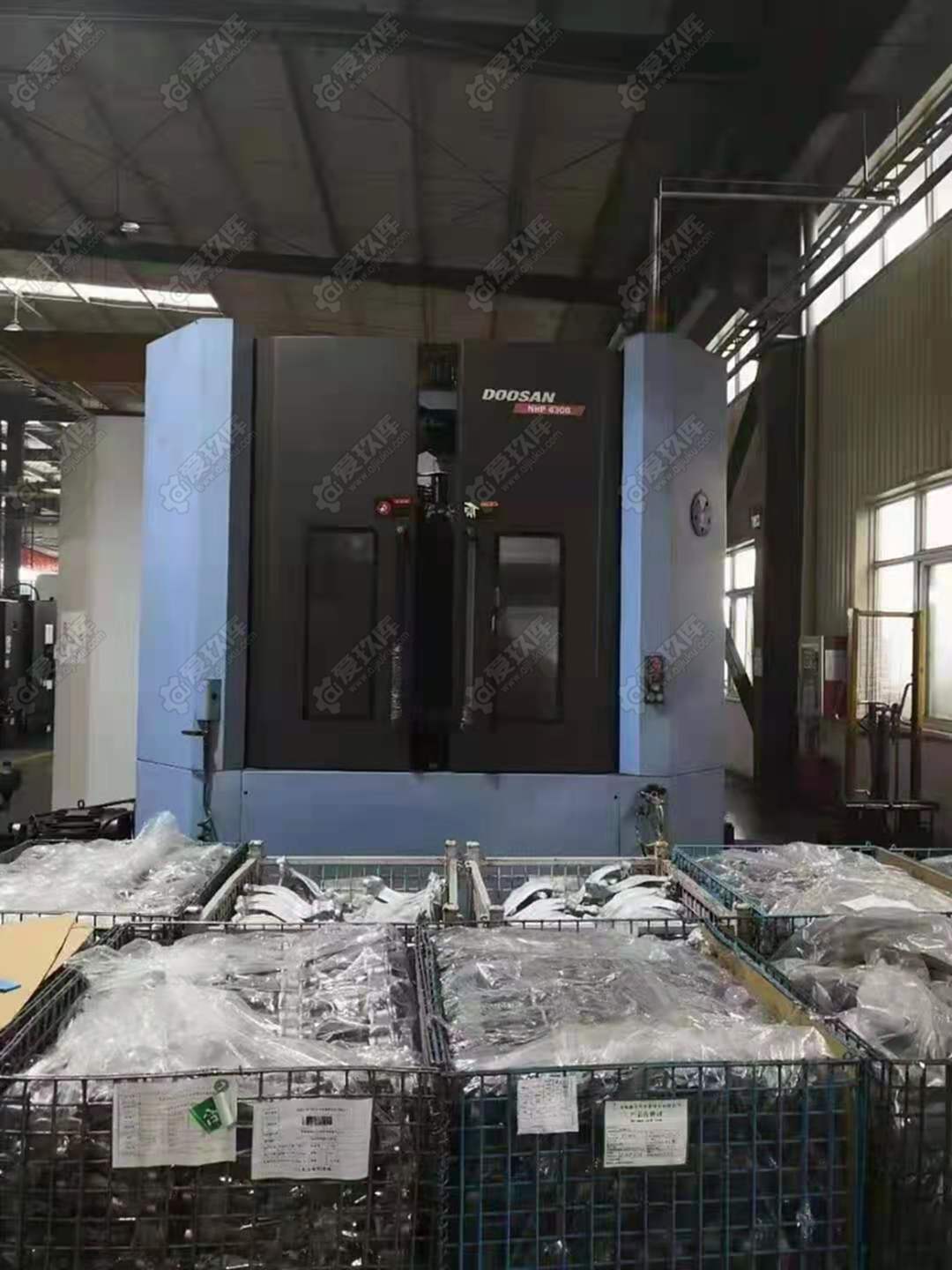 出售韓國進口斗山630雙工位臥式加工中心