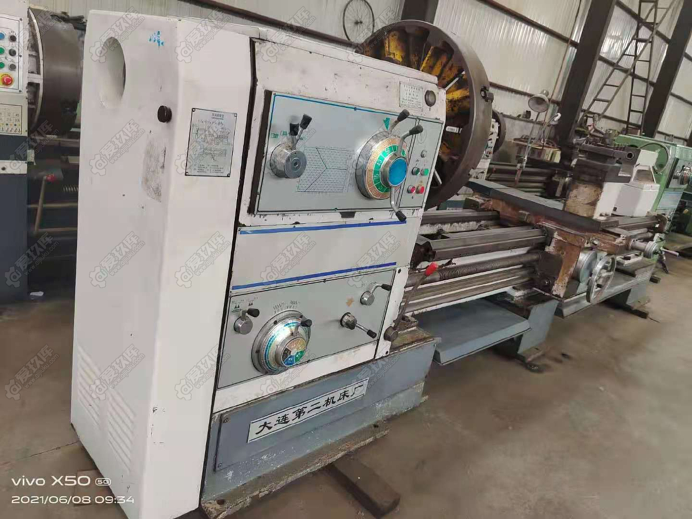 出售二手大连cw62100cx3米马鞍车床二手大连车床二手普车