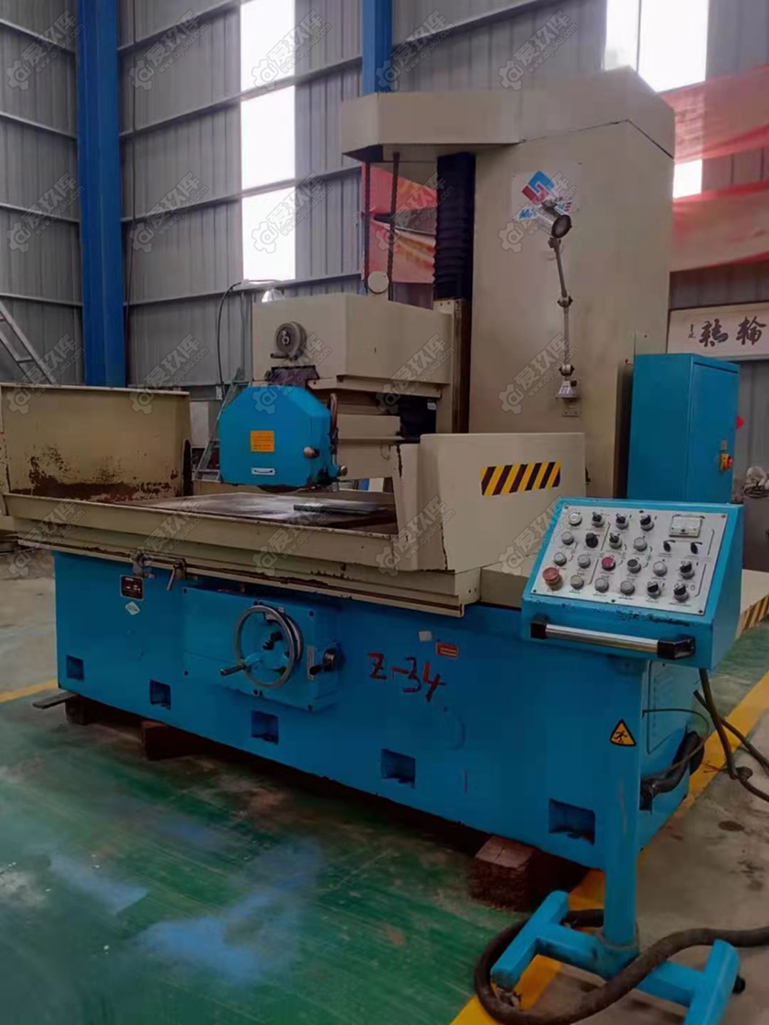 出售二手桂林桂北m7180x12b卧轴矩台平面磨床二手平磨二手磨床_二手磨