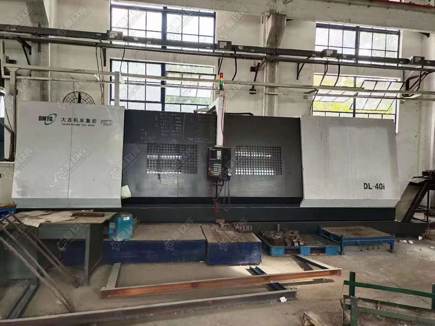 出售二手大连DL-40数控斜车