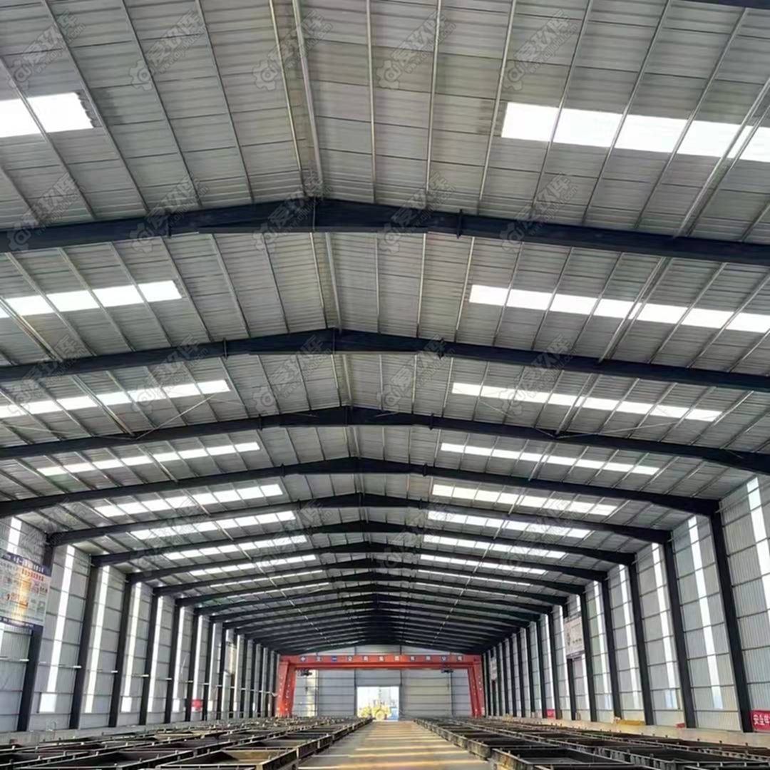 出售精品单跨无中柱钢结构库房厂房
