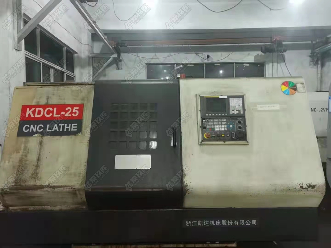 转让二手浙江凯达KDCL-25数控斜身车二手凯达数控车二手车床