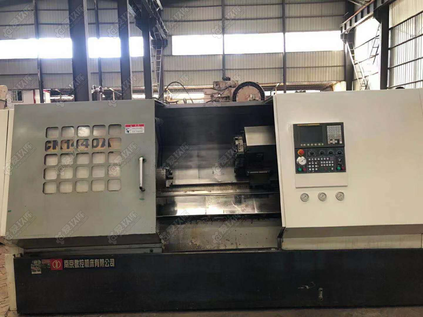 转让二手南京CK1440A数控斜车