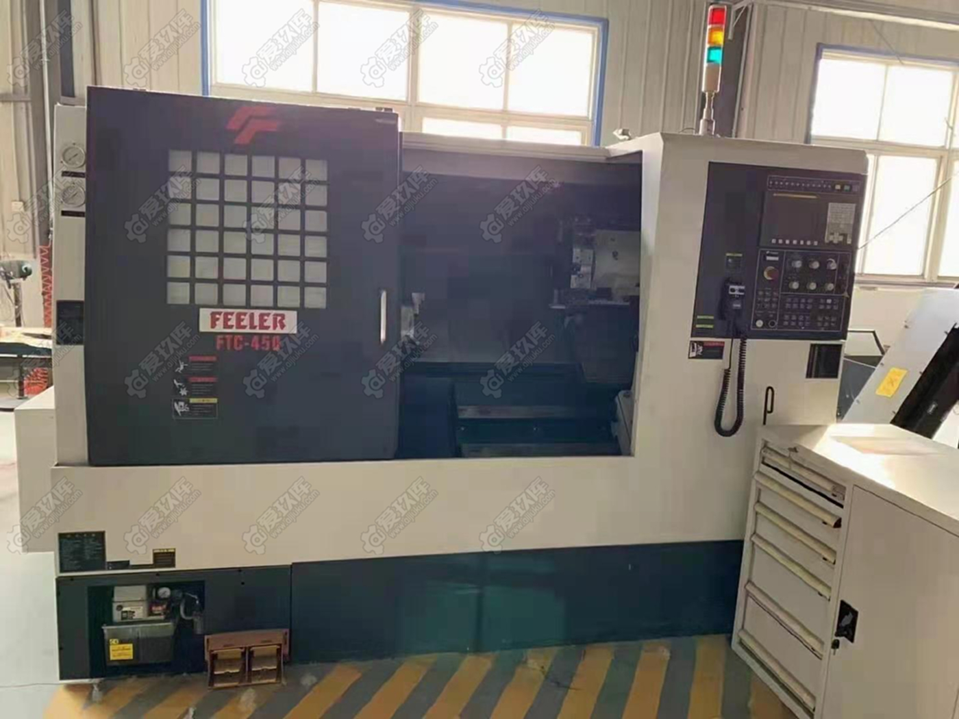 转让二手友佳FTC-450数控斜身车