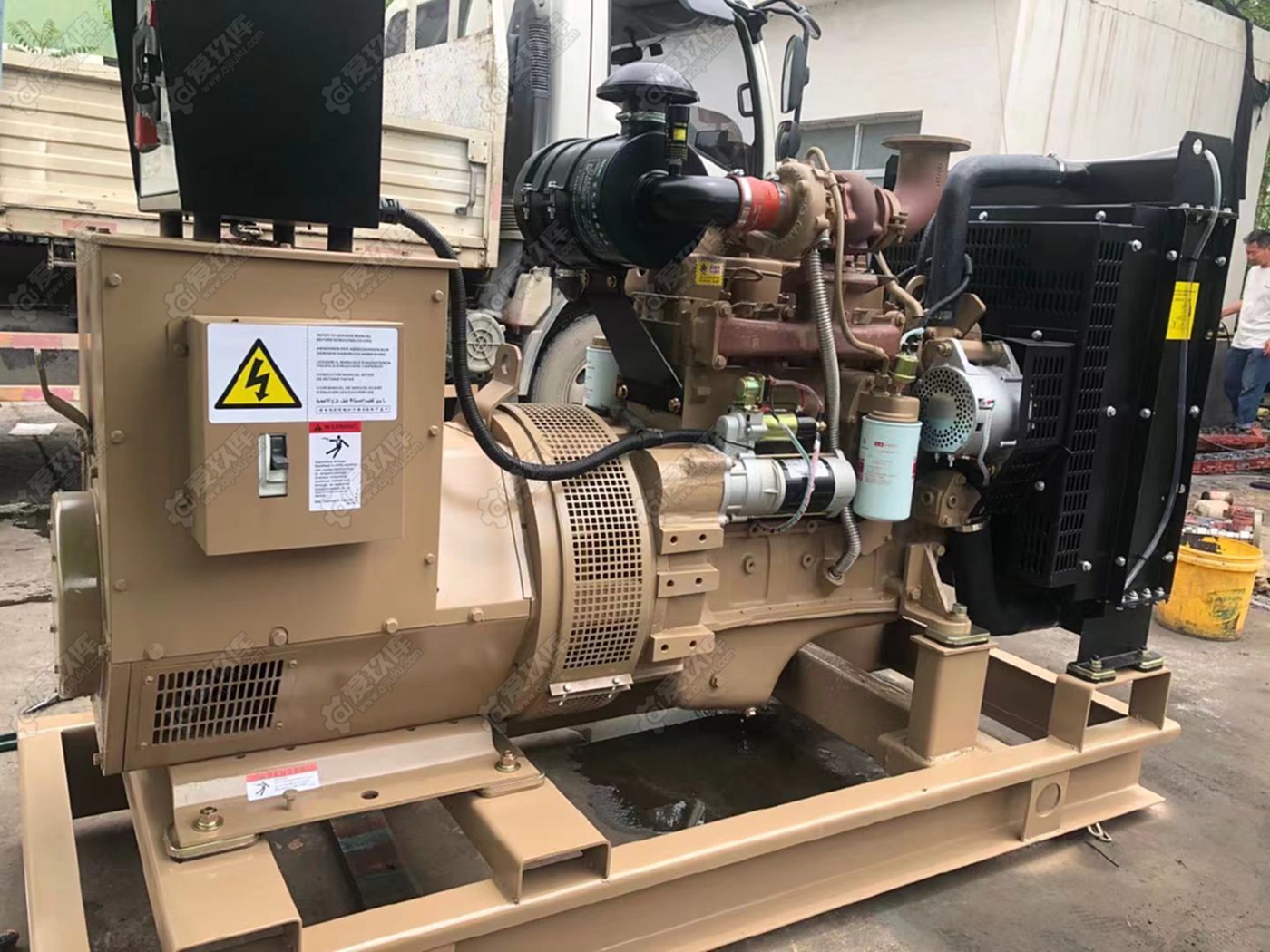 出售二手康明斯發電機組50kw