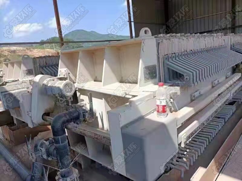 出售500平箱式壓濾機